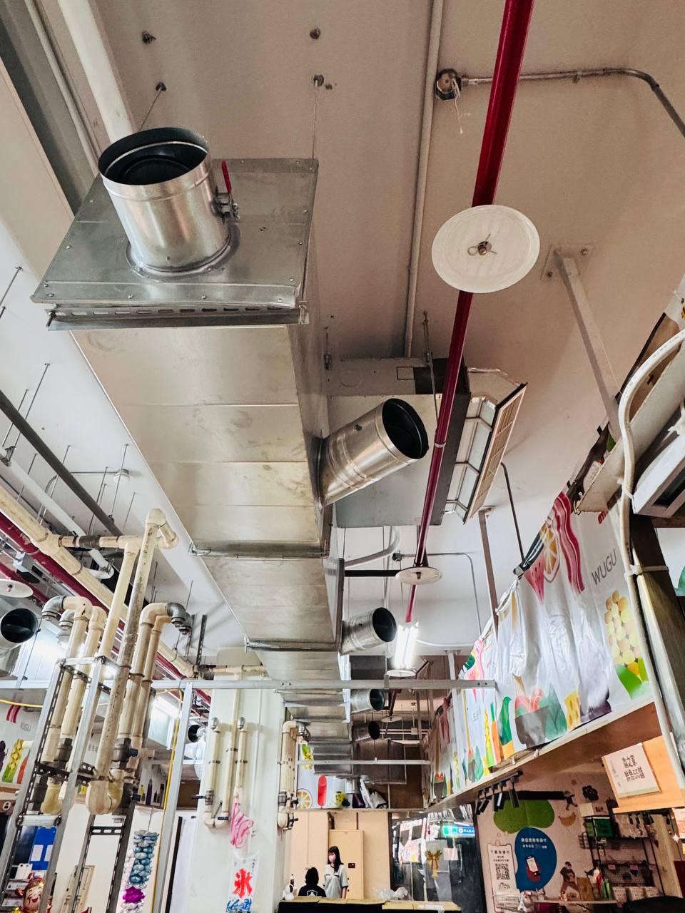 五股公有市場 室內主風管工程（一）